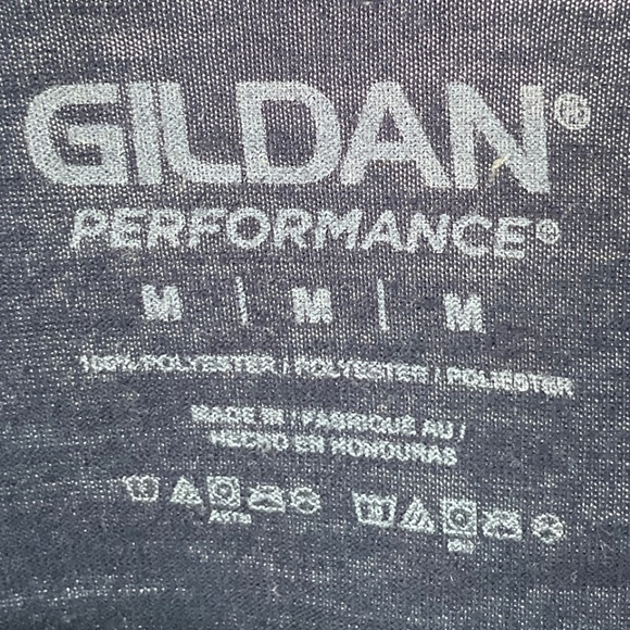 Gildan Duquesne University Physical Therapy Crew Neck Long Sleeve Shirt Navy - Picture 5 of 5